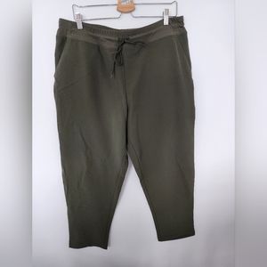 Joe Fresh Olive green Athleisure Pants